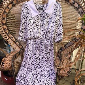 VINTAGE fun pattern dress